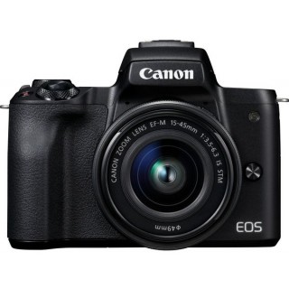 DC Canon EOS M50 Black & EF-M 15-45mm f/3.5-6.3 IS STM KIT